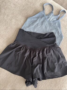 aerie Black Athletic Shorts